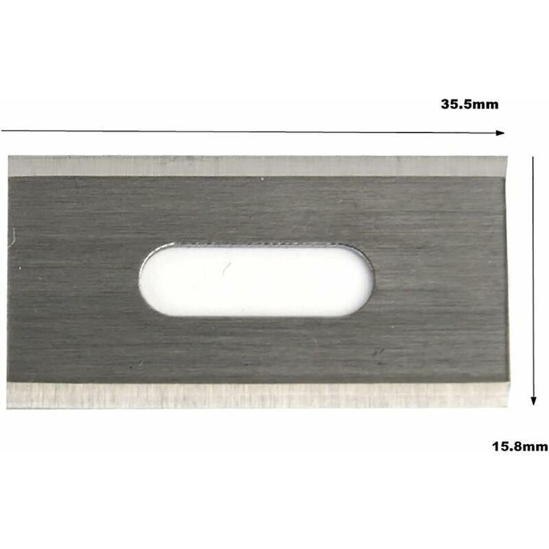 Pack of 30 lawn mower blades for Husqvarna with double ground stainless steel blades 36.518.50.65mm..DEBUNS