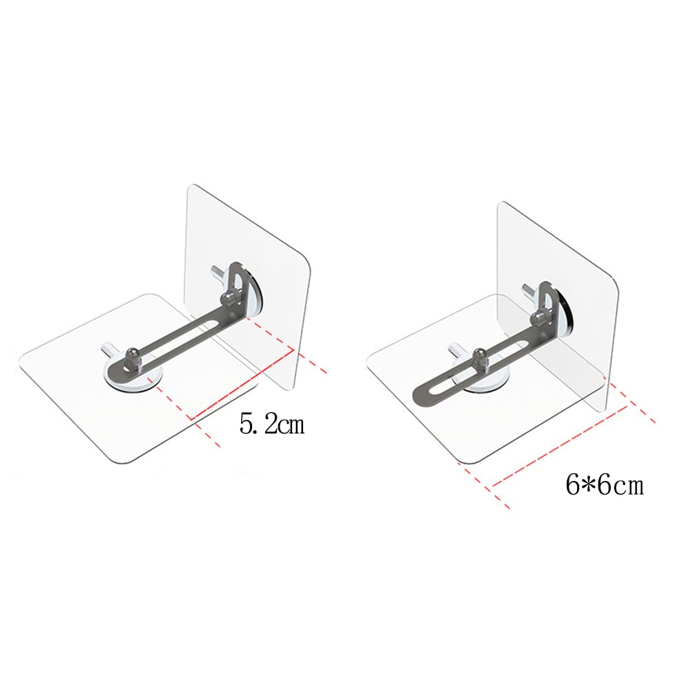 pcs Furniture Wall Anchors without drilling the wall Install anti-tip furniture with kit proofing Attach the shelf to the wall to prevent furniture from falling