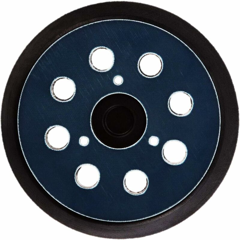 2-pack 125 mm 8-hole sanding discs for random orbital sander, compatible with Makita M9204 BO5030 BO5031 DBO180Z BO8041 DBO180RMJ BO5041 BO5010 BO50111 BO5012.