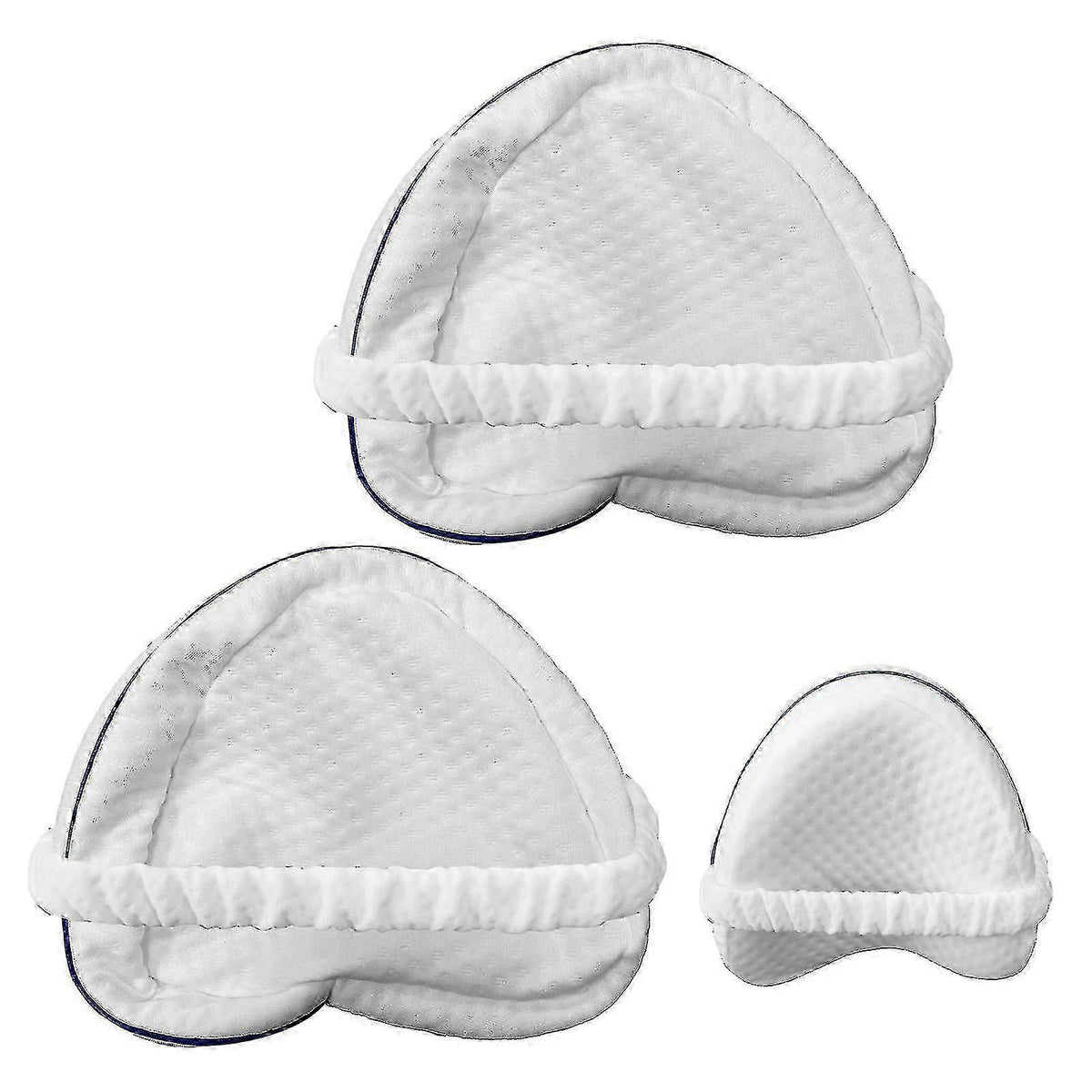 pcs Knee Pad Covers Elastic Band With Zipper Leg Pad Covers Soft Breathable