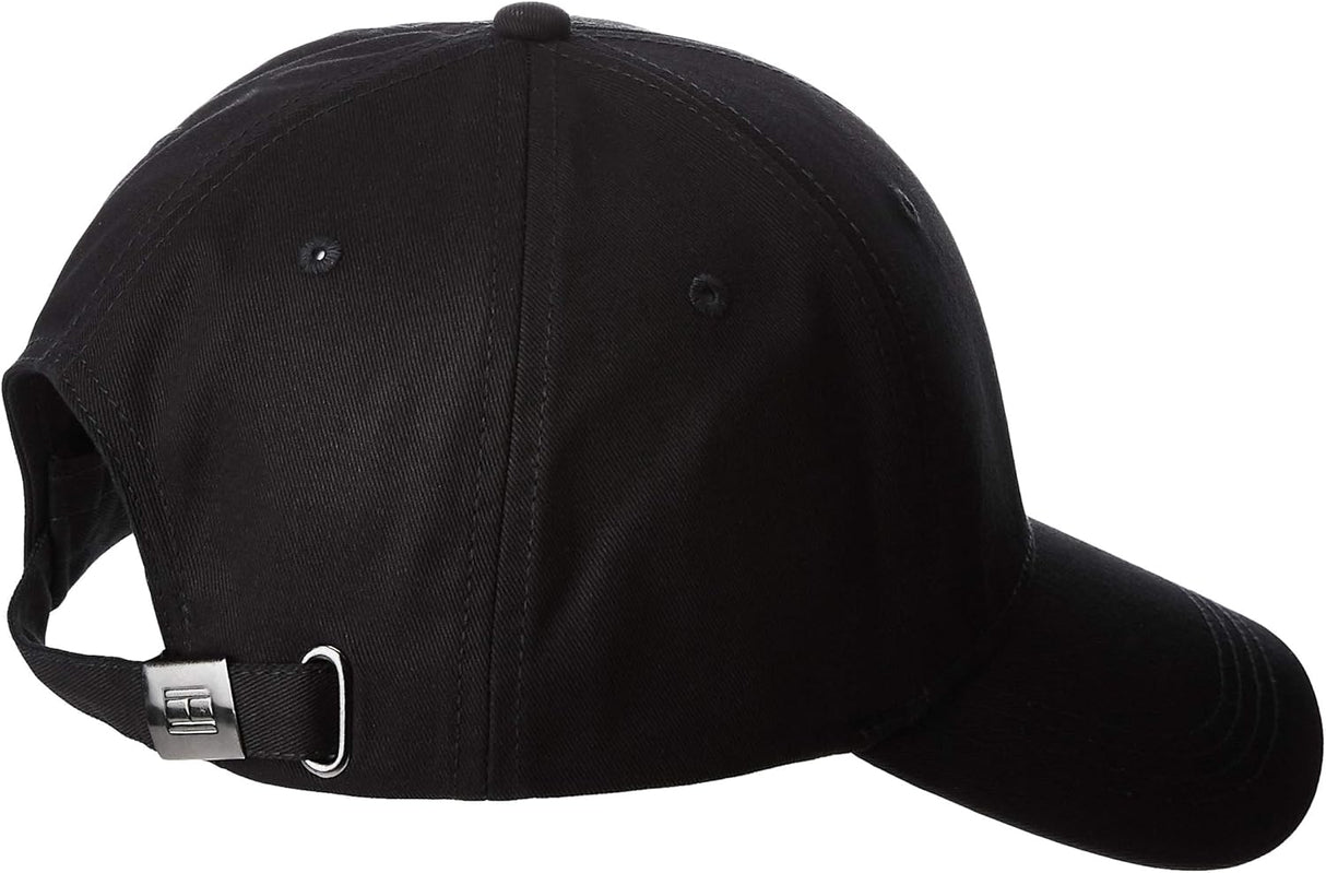 Black baseball cap for men, classic BB cap black