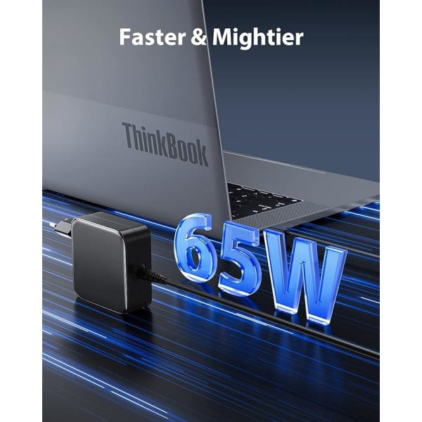 65W USB C Laptop Charger (1.8m) for Lenovo Thinkpad ASUS Zenbook