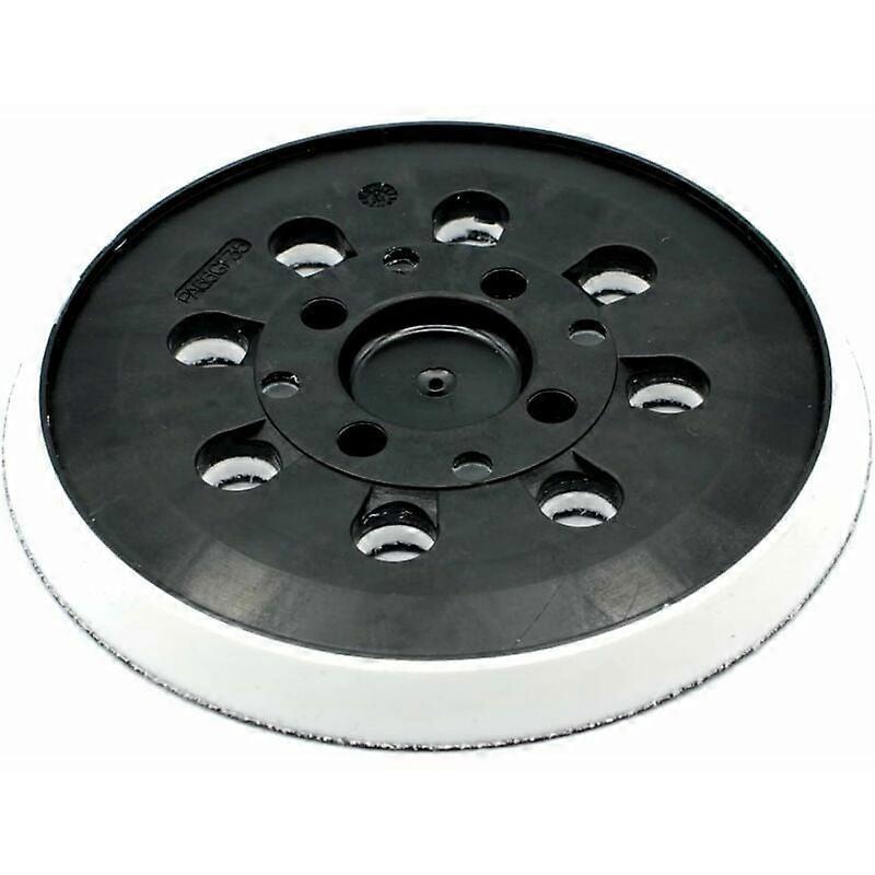 Sanding disc for Bosch (Ø 125 mm, medium hardness with accessory system for random orbital sander PEX 300/400 AE / 4000 AE / Advanced Orbit 18