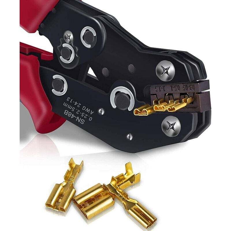 Electrical Cable Lug Pliers, Cable Lug Pliers with Ergonomic Handle Available for Electrical Wire Connectors SN-48B