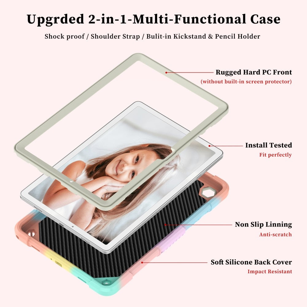 Butterfly Shockproof Hybrid Case Compatible with Samsung Galaxy Tab A9 Plus 463