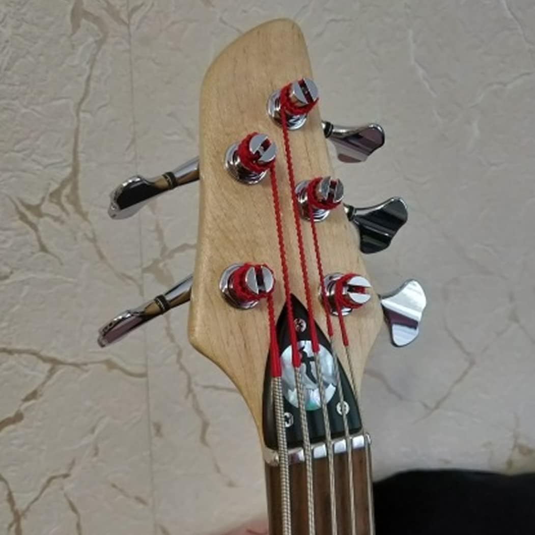 Wood blank ebony wood wood glossy fade-resistant musical instrument ebony blank DIY material 2 pcs
