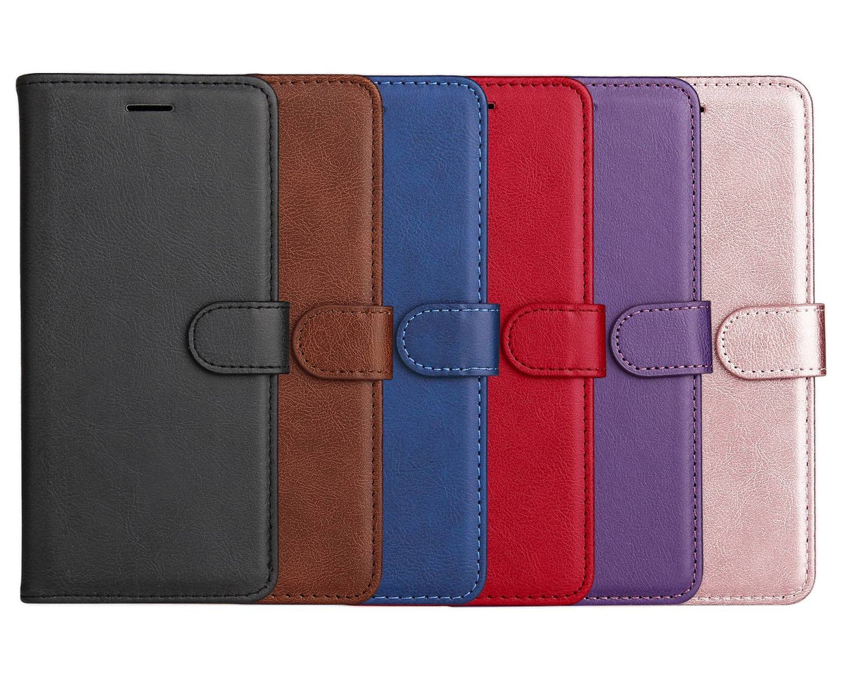 SKALO Xiaomi Redmi A5 4G PU Leather Wallet Case - More Colors_MGF Black