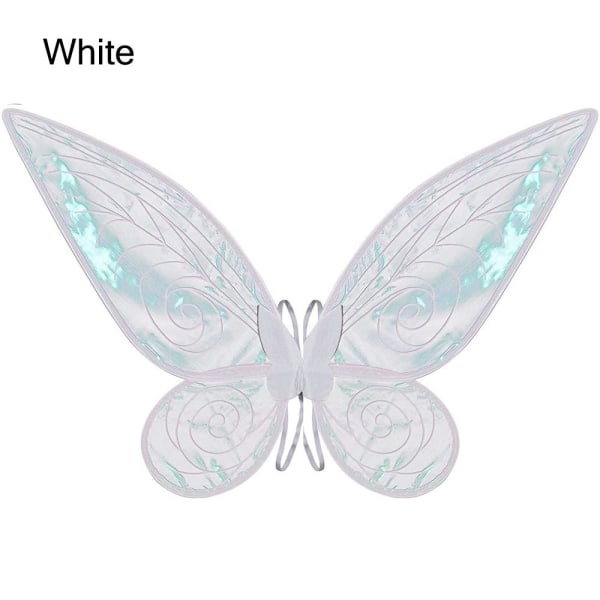 Halloween Costumes Fairy Wing Dress - Wings white
