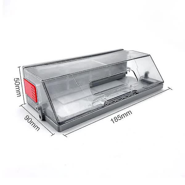 Dust Box for Deebot Ozmo T9 T8 T5 N5 N8 Dj65 Dx55 Robot Vacuum Cleaner Spare Parts - Gray