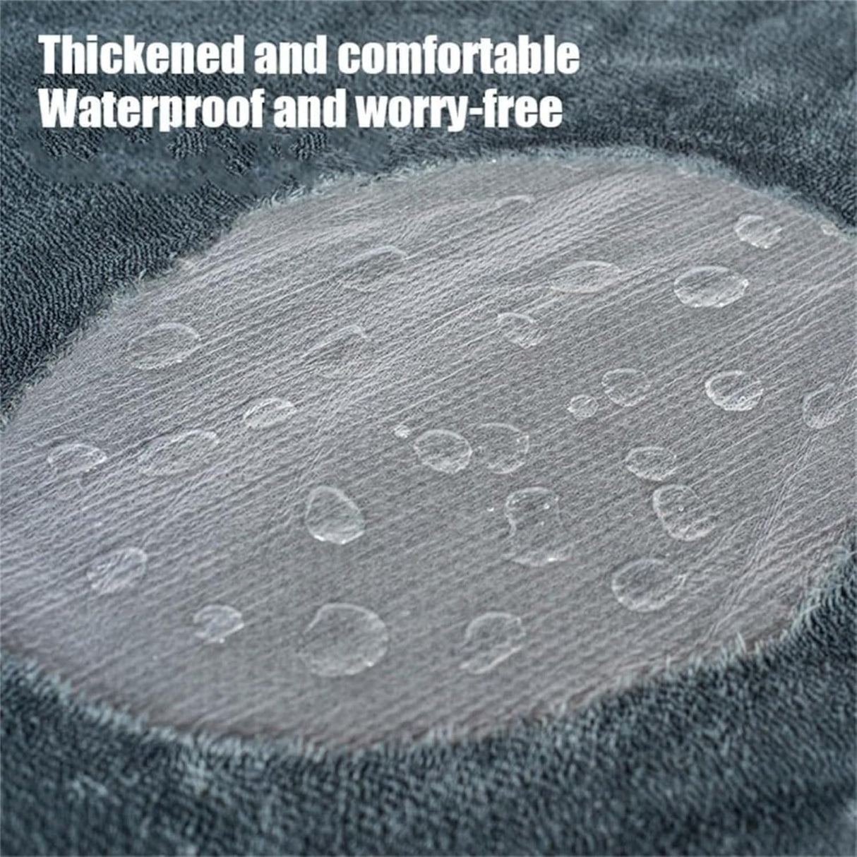 The Waterproof Blanket, Snuggle Blanket for Sofa Bed Couch, Waterproof Pet Blanket for Dog and Cat, 100% Leak Proof Waterproof Fully Pee Proof Brown Brown L:145*165CM
