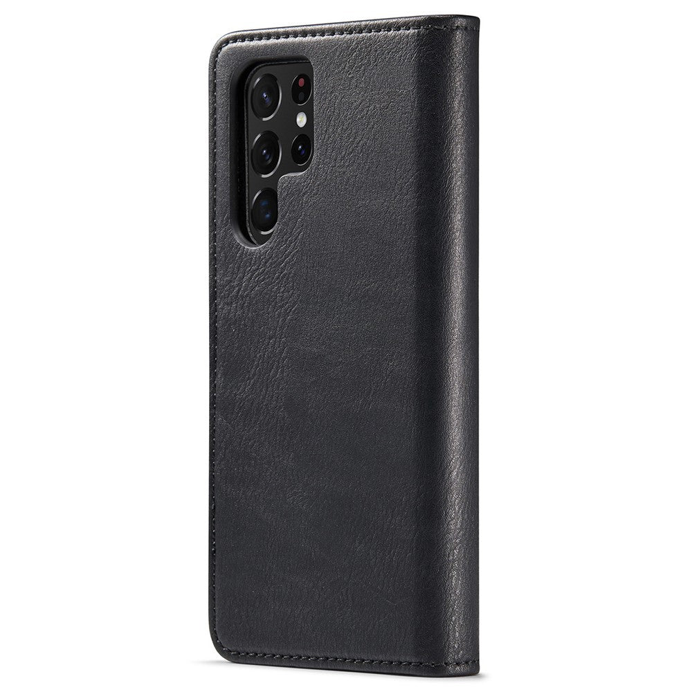DG.MING 2-in-1 Magnetic Wallet Samsung Galaxy S22 Ultra Black_max