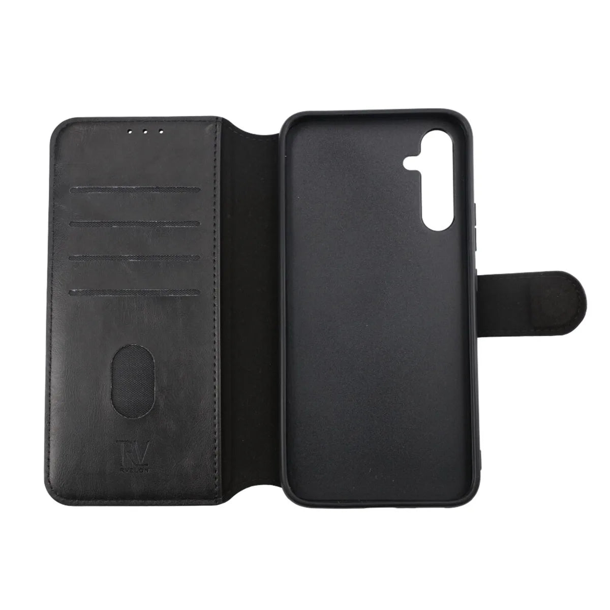 Samsung Galaxy A54 5G Wallet Case Magnet Rvelon - Black_max