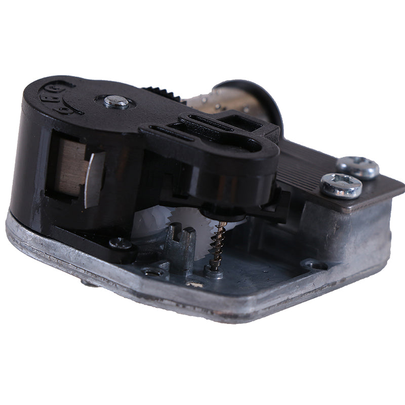 Mechanical DIY Music Box Sankyo Musical Movement + Screws + Black A3:Merry Christmas