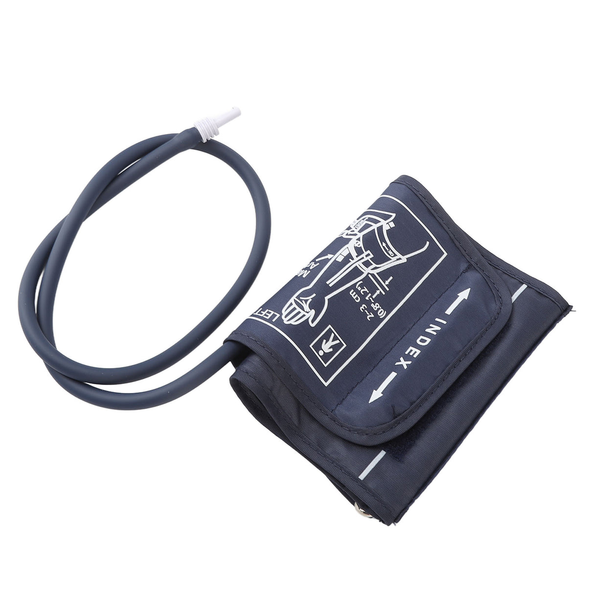 Blood Pressure Cuff Arm Replacement Cuff Attachment with Connector for Children 17cm-22cm Adjustable 0.6
