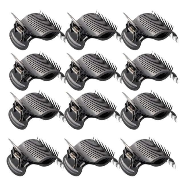 12 pcs Hair Clips for Rollers Hot Roller Clips Hair Roller Claw