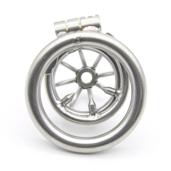 Stainless Steel Metal Cock Chastity Cage Device Restraint 50mm