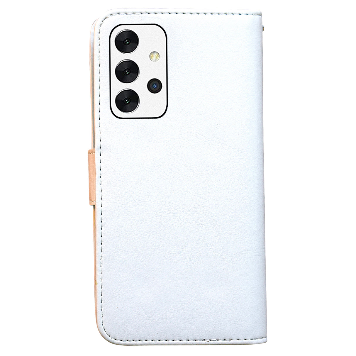 Samsung Galaxy A32 5G - Leather Case / Protection White_max White