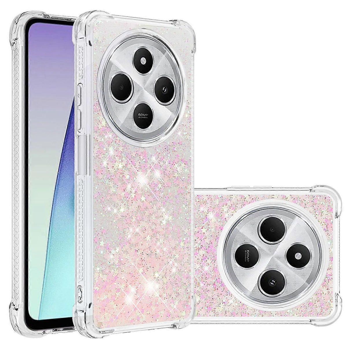 Compatible with Xiaomi Redmi 14C 4G Mobile Case - Perfect Pink/Pentagram-max Pink/Pentagram