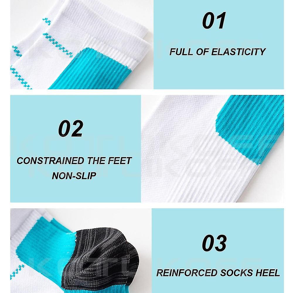 Pair High Quality Foot Compression Socks For Plantar Fasciitis Heel Spurs Arch Pain Comfortable Socks Varicose Vein Socks L/XL (40-44)