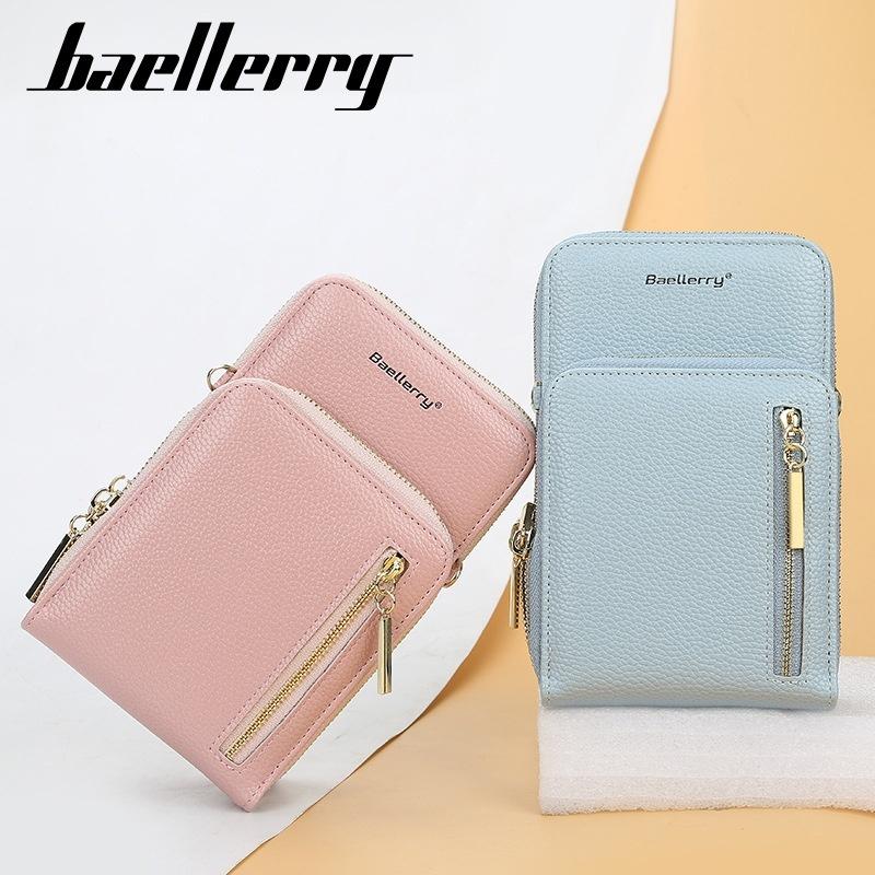Shoulder bag mobile phone bag with shoulder strap for mobile phone blue A blue A
