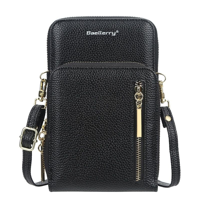 Shoulder bag mobile phone bag with shoulder strap for mobile phone blue A blue A