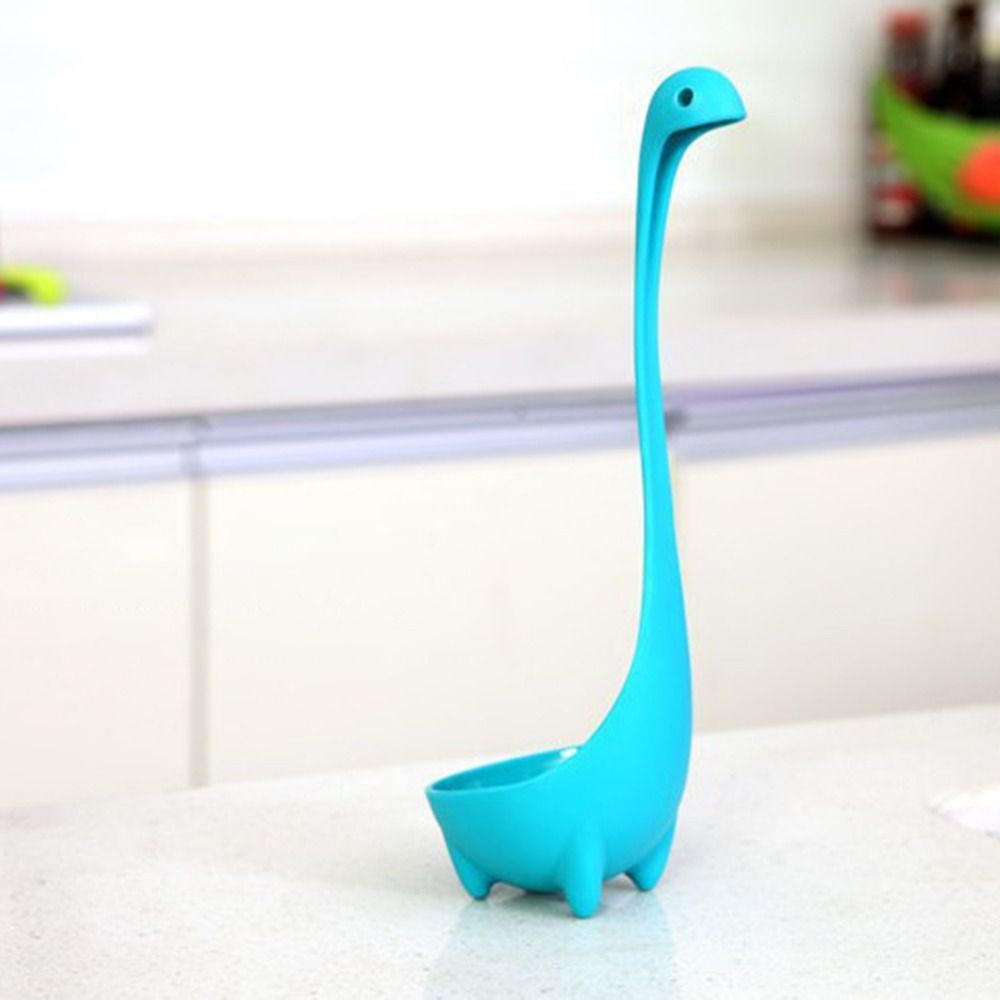 3-Pack Nessie Soup Ladle Loch Ness Design Upright Spoon Home Kitchen Bar Cooking Accessories