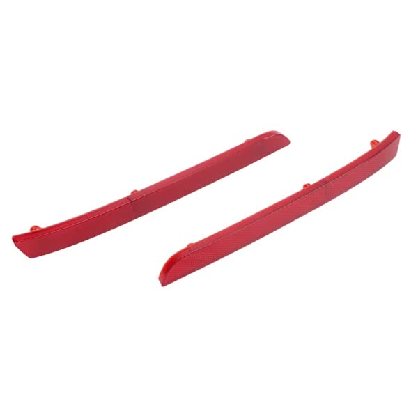 Pair Left Right Rear Bumper Reflector Red 7E0945105 Replacement Transporter T5 T6 2012-2016