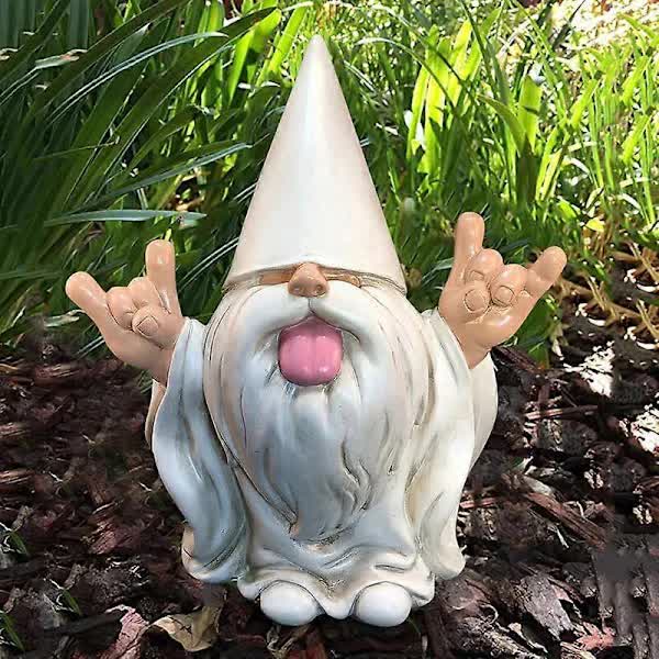 George the \"dwarf rocker\" - this garden gnome will rock your enchanted mini world, Guazhuni