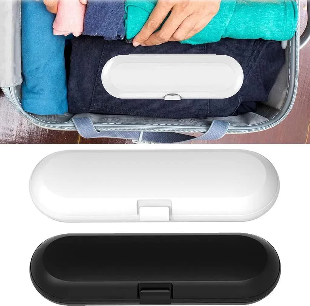2-pack travel toothbrush case, electric toothbrush case, for Braun Oral-B electric toothbrush