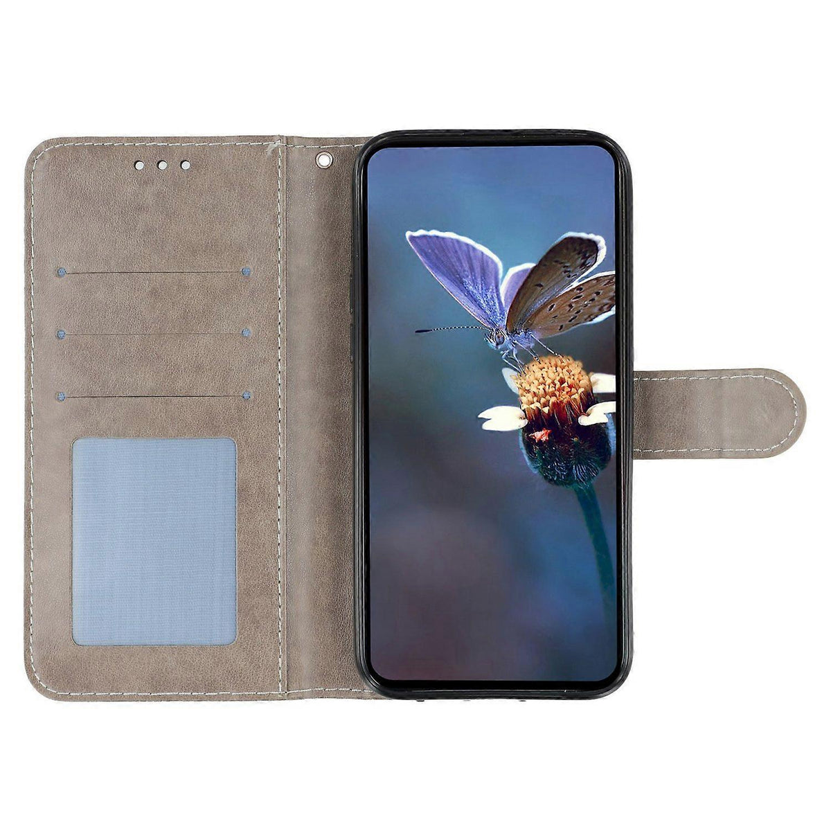 Case for iPhone 16e Lace Flowers PU Leather Flip Wallet Case
