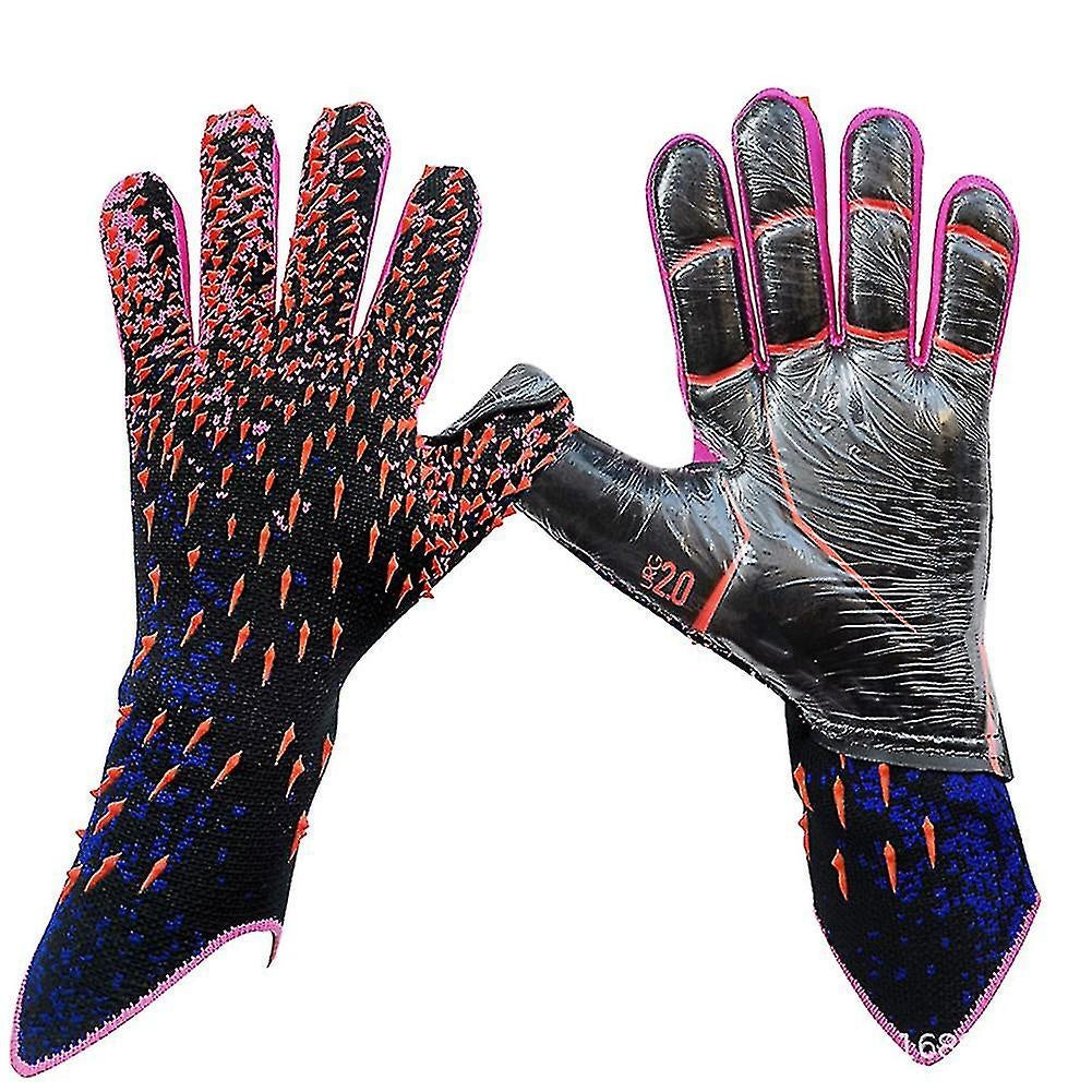 Kids Football Goalkeeper Gloves Durable Green Green Green 6