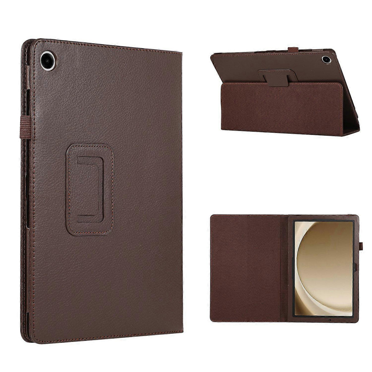 Case for Samsung Galaxy Tab A9+ Scratch Resistant Leather Tablet Protective Case Multicolor Style A
