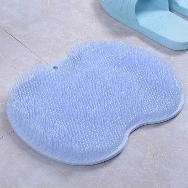 Silicone foot scrub for shower, silicone foot brush, silicone foot scrub for cleaning and massaging feet in the shower_qcx