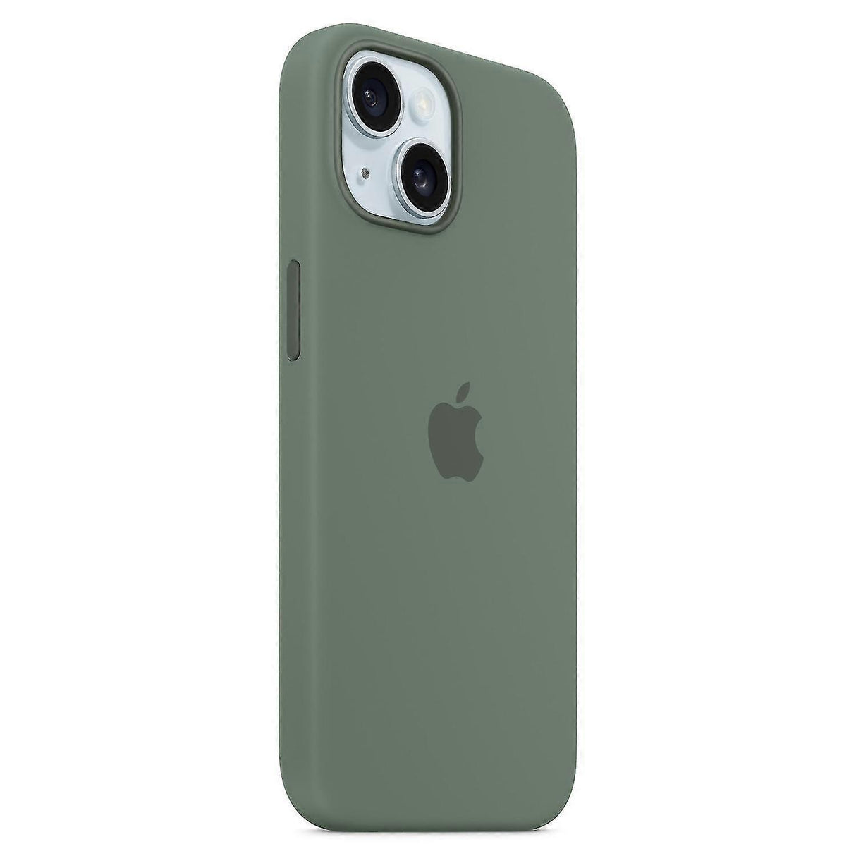 iPhone 15 Case Compatible with MagSafe Scratch-resistant Silicone Case - Red Gr_OF Green iPhone 15