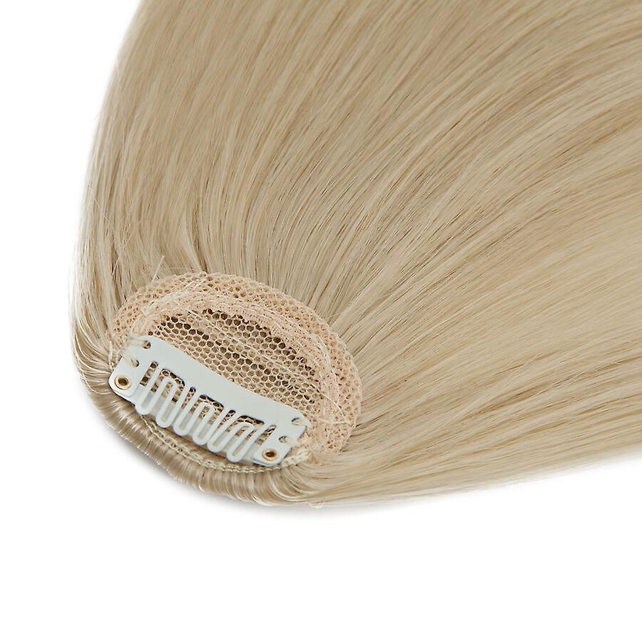 Clip In Hair Bangs Extensions French Bangs Stylish Bangs Hair Pieces blonde & bleachblonde blonde & bleachblonde 28cm