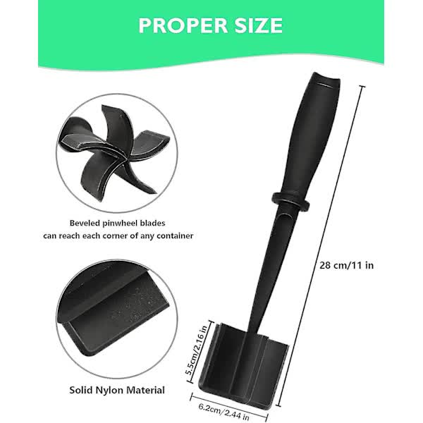 Meat Divider, Minced Beef Chopper, Heat Resistant Meat Divider for Hamburger Mincer, Nylon Chopper for Hamburgers