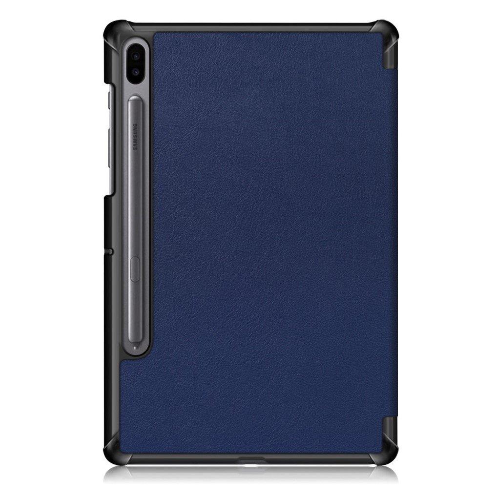 Galaxy Tab S6 Leather Case with Three Flaps