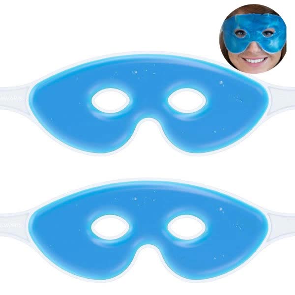 【PP】2x Eye Mask Cooling - Eye Gel Mask Set - Cooling Mask Cooling Blue