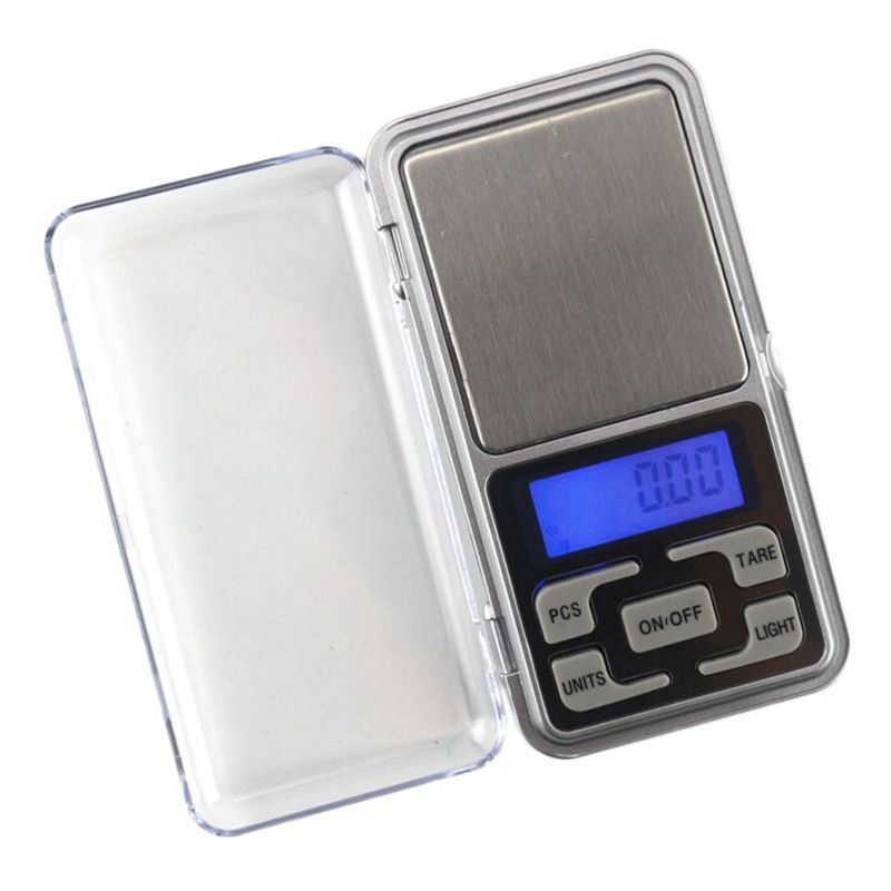 Pocket Scale Digital Jewelry Scale 0.01-200g, Silver