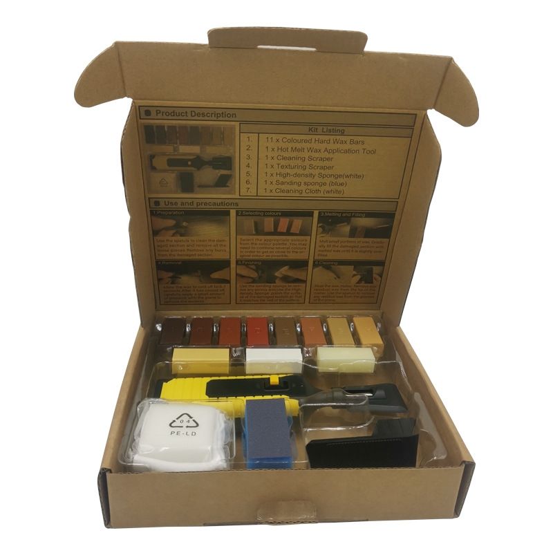 Wood Board Repair Kit, MultiColor, DIY Floor Repair Tool