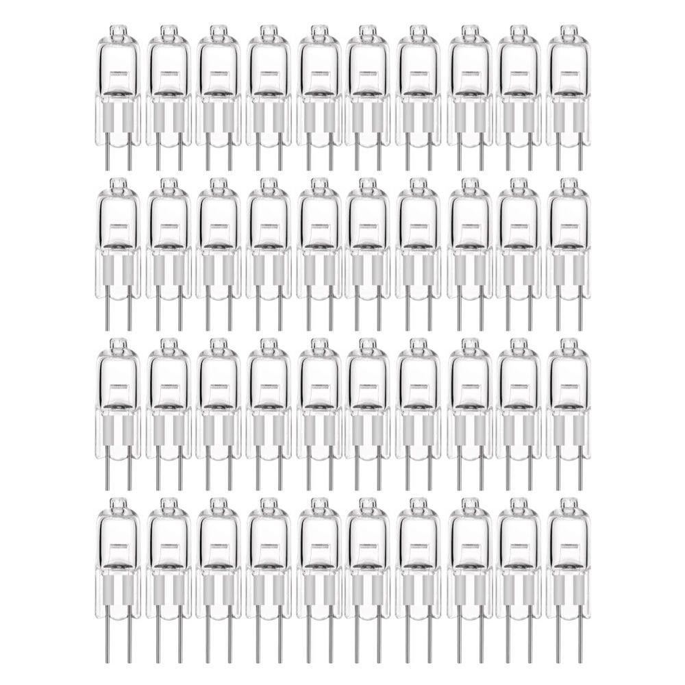 20-pack G4 halogen bulbs 20W 12V warm white