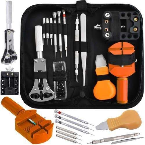 Watch Tool Kit for Repairs, Battery Replacement, Case Opener, MultiColor