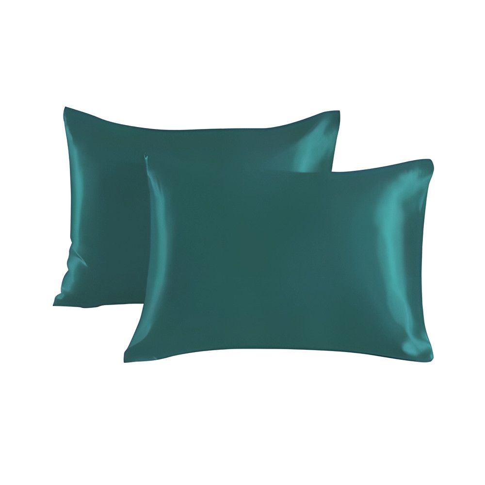 2-pack Satin Pillowcase Azure, 50 x 66cm