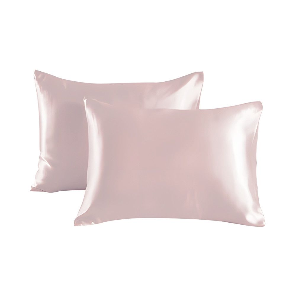 Satin Pillowcase 2-Pack, 50 x 66cm, Cream