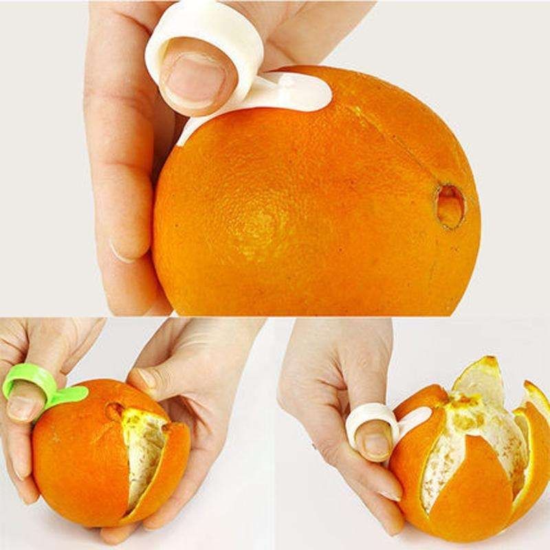 2pcs Orange Peeler for Citrus Fruits, MultiColor