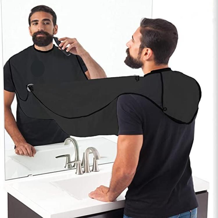 Barber Cape Black, Apron for Shaving & Beard Collection