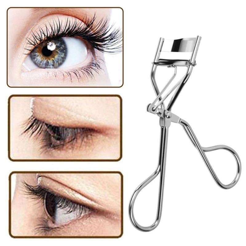 5 pcs Professional Eyelash Curler, Silver