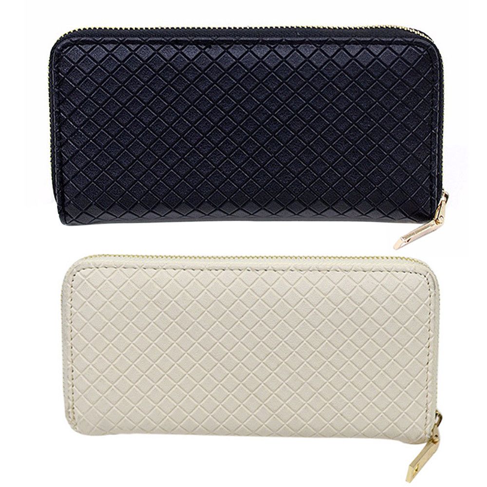 Square Wallet, Black White