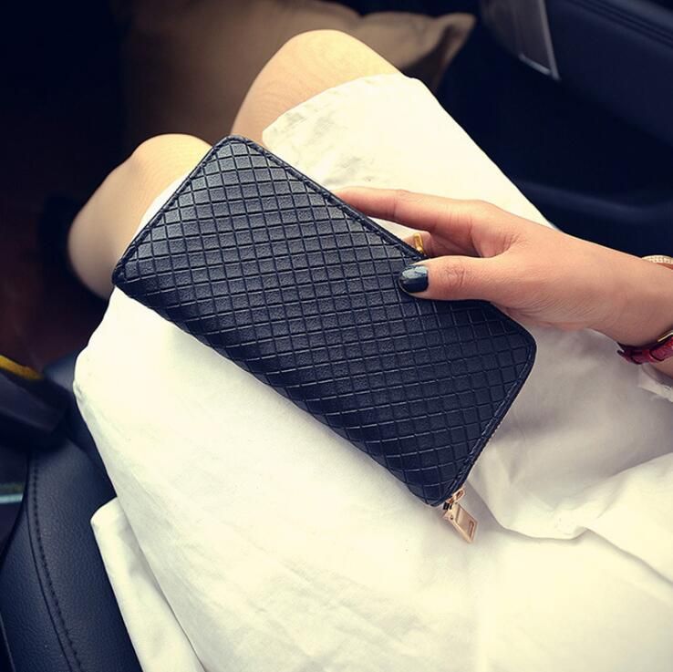 Square Wallet, Black White