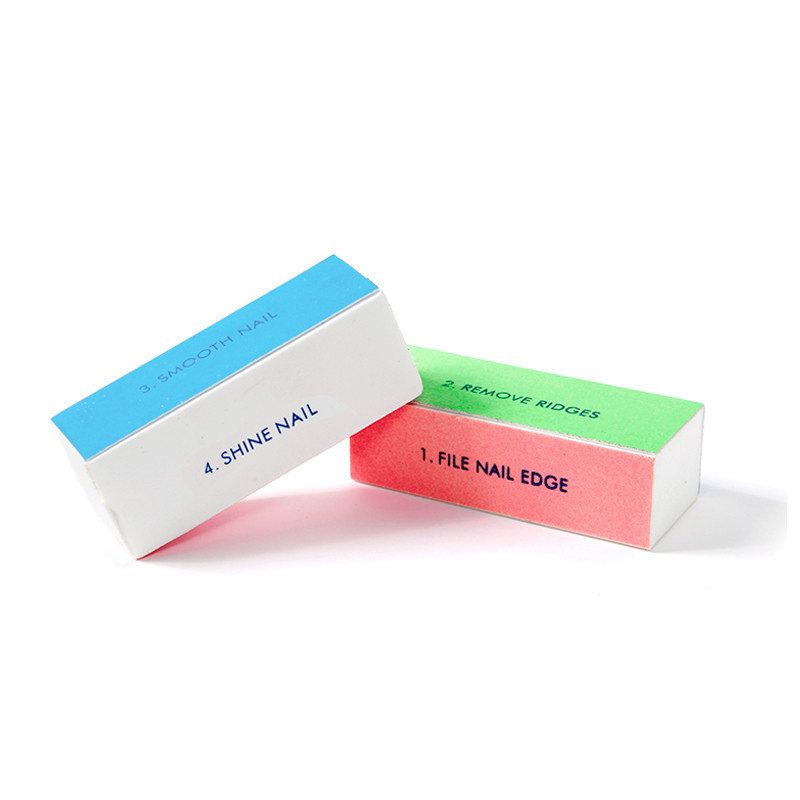 4 in 1 Nail Buffer File for Polishing and Filing, Multi Color